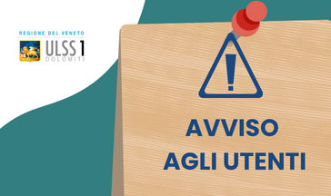 Avviso agli utenti